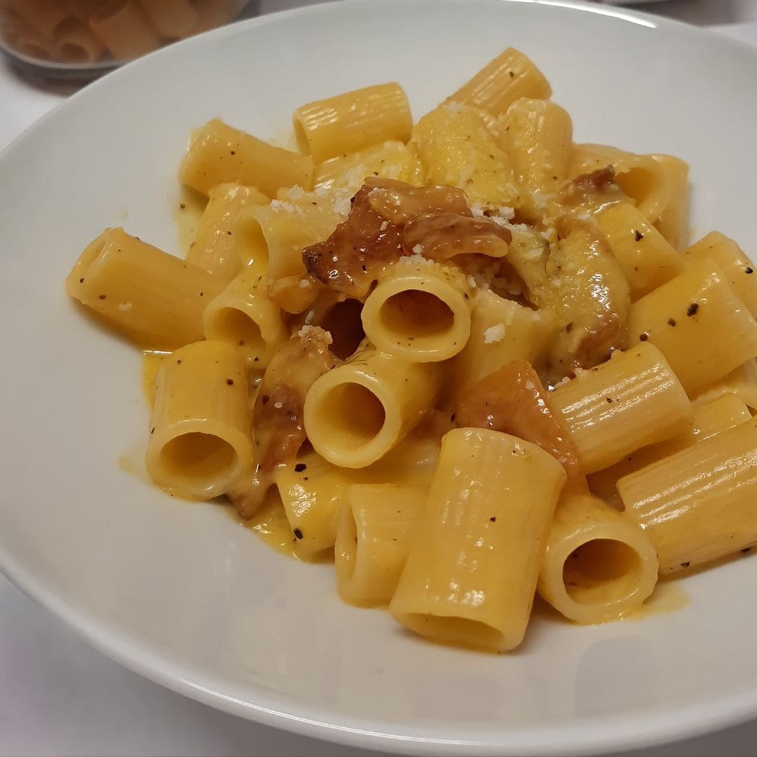 Rigatoni alla carbonara